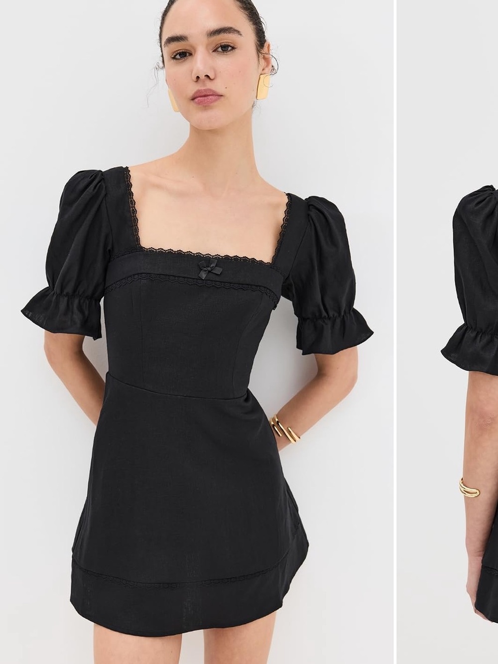Reformation Evianna Linen Dress